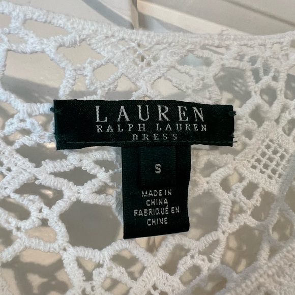 Ralph Lauren Crochet white dress - Picture 3 of 3